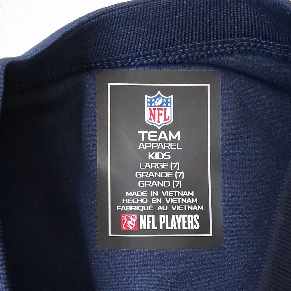 Nike Seattle Seahawks Kids Russell Wilson #3 Navy Football Jersey